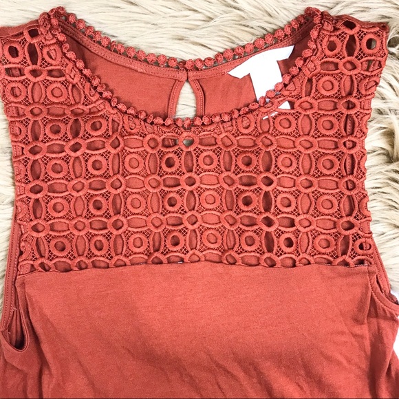 H&M rustic, embroidered tank top - Picture 2 of 6